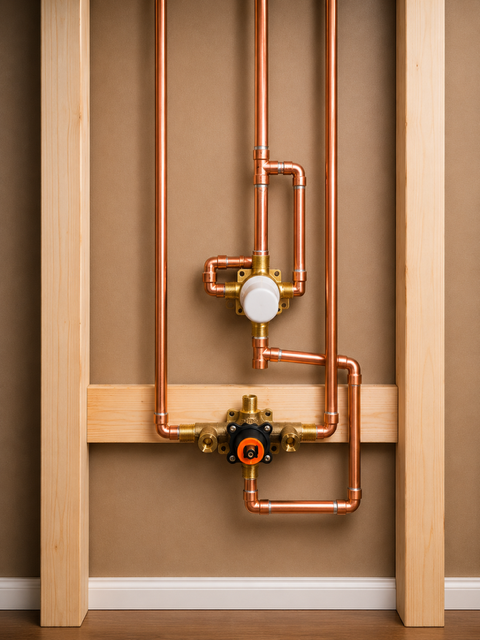 Bathroom and kitchen plumbing remodel by So-Cal Plumbing
